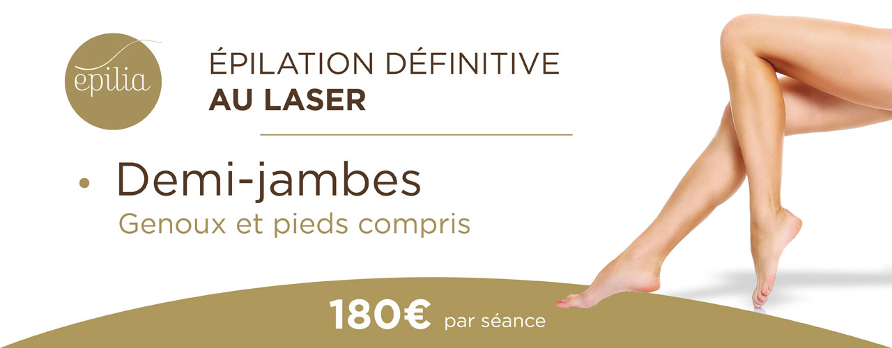 epilation laser demi jambes arlon
