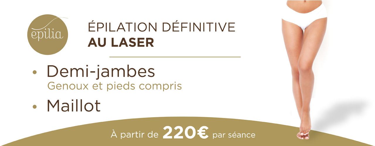 epilation laser demi jambes maillot arlon
