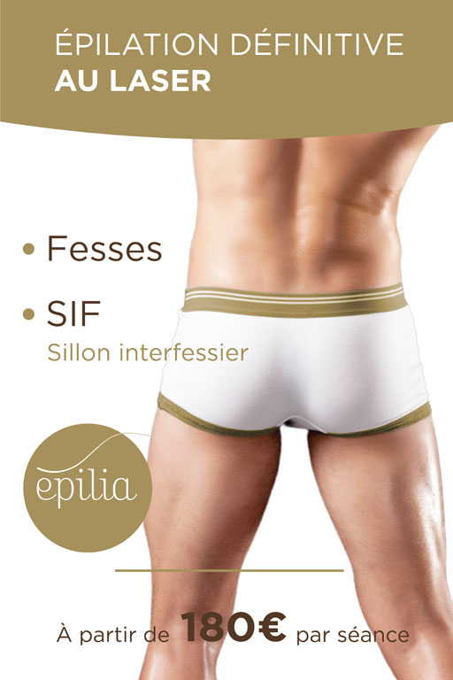 epilation laser fesses sif homme arlon mob