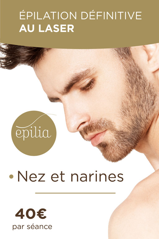 epilation laser nez narines homme arlon mob