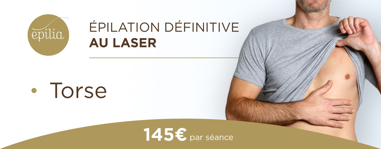 epilation laser torse arlon